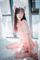 DJAWA Photo - Myu_a_ (뮤아): "Catgirl in Pink" (72 photos) P14 No.287778