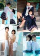 Hina Kikuchi 菊池姫奈, Mao Goto 後藤真桜, Young Magazine 2021 No.08 (ヤングマガジン 2021年8号) P7 No.8d60c7 Image No. 7